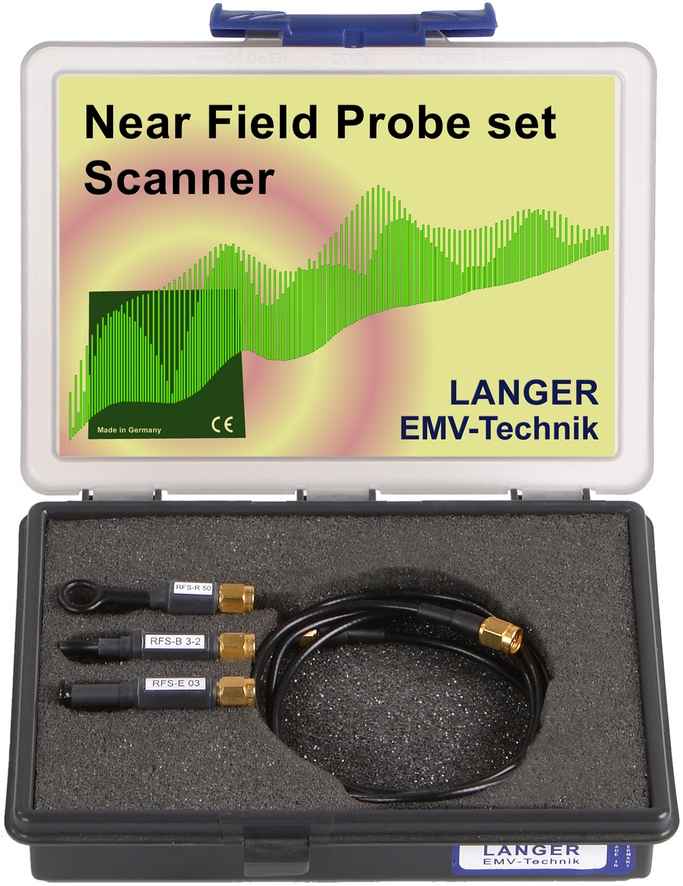 RFS set, Scannersonden 30 MHz bis 3 GHz